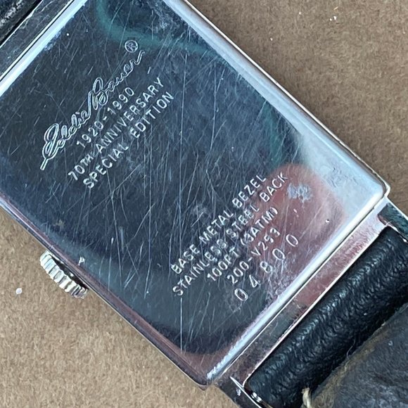 Eddie Bauer 70Th Anniversary Vintage Tank Watch - Picture 5 of 7